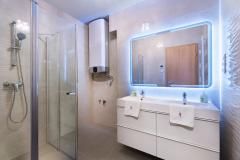 Deluxe apartman fürdőszoba